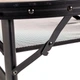 Стіл Bo-Camp Melrose Oval 120x80 см чорний та коричневий для кемпінгу та відпочинку максимальне навантаження 30 кг - зображення 8