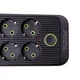Сетевой фильтр удлинитель 6 розеток 4 USB 1 Type-C 2500 Вт 3 м черный F06U - изображение 5