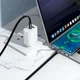 Кабель Hoco X125 Exceso Type-C to Lightning 30 Вт 1 м черный нейлоновая оплетка для зарядки и передачи данных - изображение 3