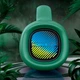 Портативна Bluetooth колонка 20 Вт із USB AUX зелена Hopestar H60 для активного відпочинку - зображення 3
