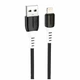 Кабель USB Lightning 1м 2.4А чорний Hoco X82 для заряджання пристроїв Apple - зображення 1
