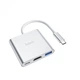Переходник Hoco HB14 Type-C USB3.0 HDMI PD 67Вт 4К 30Гц алюминий черный - изображение 7