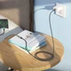 Кабель перехідник Type-C на Type-C 1,2м 3А для заряджання та передачі даних HOCO U107 чорний - зображення 4