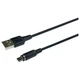 Кабель USB Micro 1м 2.4А магнітний чорний Borofone BX41 Amiable - зображення 8