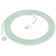 Кабель USB Type-C 60W 2м Зеленый для быстрой зарядки и передачи данных Hoco X104 - изображение 6