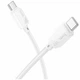 Кабель USB Type-C to Type-C 60W 1м білий Hoco X113 для швидкого заряджання та передачі даних - зображення 1