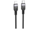 Кабель USB Type-C to Lightning 27W 3м чорний Hoco X109 силіконовий для заряджання iPhone iPad - зображення 3