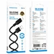 Кабель USB Micro 2.4A 2м силиконовый черный Borofone BX113 для зарядки и передачи данных - изображение 2