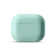 Силіконовий футляр з мікрофіброю для AirPods Pro 21.Sea blue з карабіном - зображення 7