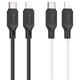 Кабель USB Type-C to Lightning 20W 1м черный Hoco X90 для зарядки и передачи данных - изображение 3