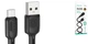 Кабель USB Type-C 3A 2м силіконовий чорний Borofone BX113 для заряджання та синхронізації - зображення 7
