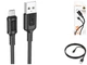 Кабель USB Micro 2.4A 1м ПВХ черный Borofone BX111 для зарядки и передачи данных - изображение 4