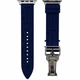 Ремінець для Apple Watch Hermes силікон Midnight Blue 38 40 41 мм - зображення 1