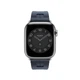 Ремінець для Apple Watch Hermes силікон Midnight Blue 38 40 41 мм - зображення 4