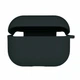 Футляр силіконовий з мікрофіброю для AirPods Pro 54.Atrovirens з карабіном - зображення 1