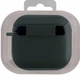 Футляр силіконовий з мікрофіброю для AirPods Pro 54.Atrovirens з карабіном - зображення 2