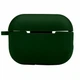 Силіконовий футляр з карабіном для Airpods Pro 2 71.Dark Green зносостійкий легкий захисний - зображення 1