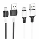 Кабель USB Micro 2.4A 1м для зарядки и синхронизации черный Borofone BX84 - изображение 2