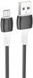 Кабель USB Micro 2.4A 1м для зарядки и синхронизации черный Borofone BX84 - изображение 5