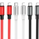 Кабель USB Borofone BX82 Type-C to Lightning 20Вт 1м Красный алюминий для быстрой зарядки iPhone - изображение 2