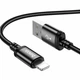 Кабель USB Lightning 2.4A 1м для зарядки и синхронизации черный Hoco X89 Wind - изображение 1