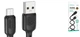 Кабель USB Micro 2.4A 3м силіконовий чорний для заряджання та передачі даних Borofone BX113 - зображення 8