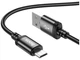 Кабель USB Hoco X89 Micro 2.4A 2м черный для зарядки и передачи данных из нейлона и алюминиевого сплава - изображение 5
