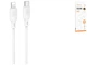 Кабель USB Type-C to Lightning 27W 1м 3А силиконовый белый Borofone BX113 - изображение 4