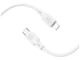 Кабель USB Type-C to Lightning 27W 1м 3А силиконовый белый Borofone BX113 - изображение 7