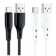 Кабель USB Type-C 1м 3А медный для зарядки и синхронизации черный Borofone BX48 - изображение 2