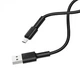 Кабель USB Micro 2.4A 1м силиконовый черный Borofone BX79 для зарядки и синхронизации устройств - изображение 7