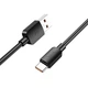 Кабель Type-C 100 W 1 м чорний для заряджання та передачі даних Hoco X96 Hyper - зображення 1