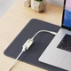 Перехідник Type-C to Ethernet 100 Mbps абрикосовий Hoco UA41B компактний 65x23x15 мм - зображення 8