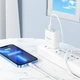 Кабель USB Lightning Hoco X83 1м 2.4А білий для зарядки iPhone iPad із ПВХ із мідним сердечником - зображення 5