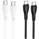 Кабель USB Type-C to Type-C 60W 1м для быстрой зарядки и передачи данных черный Borofone BX121 - изображение 2