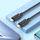 Кабель USB Type-C 60W 2m для заряджання та передачі даних чорний Hoco X88 Gratified - зображення 7