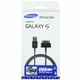 Кабель USB 30 pin Samsung P1000 черный длина 1 м для подключения планшетов к компьютеру - изображение 2