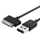 Кабель USB 30 pin Samsung P1000 черный длина 1 м для подключения планшетов к компьютеру - изображение 5