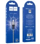 Кабель USB Hoco X50 Excellent Lightning 1м 2.4А серый для зарядки и синхронизации устройств из пластика и металла - изображение 5