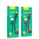 Кабель USB Micro 2.4A 1м червоний Hoco X89 Wind для заряджання та синхронізації пристроїв - зображення 8