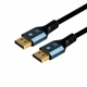 Кабель DisplayPort 2.1 4K 240Hz 1м чорний для підключення моніторів та ноутбуків - зображення 1