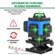Уровень лазерный линейный нивелир аккумуляторный Laser 4D, 16 линий, рабочее расстояние 30м, в чемодане - изображение 2