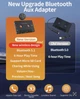 Блютус (Bluetooth 5.1) касета адаптер зі стереоголовкою, касетний модулятор для автомагнітол (дистанційне керування) - зображення 5