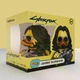 Фігурка Numskull Official Cyberpunk: Johnny Silverhand TUBBZ (Boxed Edition) Кіберпанк: Джонні Сільвергенд Косплей качка - зображення 6