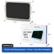 Детская электронная доска для рисования Xinge с большим ЖК-экраном, 19 дюймов, красочная, для детей от 3 до 6 лет, подарок. - изображение 7