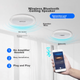 Беспроводной потолочный комплект SAST G3 с Bluetooth, встраиваемый потолочный динамик со встроенным усилителем, активная фоновая музыка для гостиной, конференц-зала, магазина, вещания, домашнего использования, один на один - изображение 1