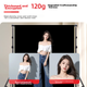 LATZZ 3*2 метри чорний фон для прямої трансляції, фотографія чорної тканини, суцільний колір потовщеної світлопоглинаючої тканини, тканина хромакей, фонова тканина для фото продукту, портретна зйомка з м'яким світлом, неткана тканина - зображення 7