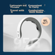 Масажер для шиї PHILIPS, пристрій для масажу шийного відділу хребта, масажер для плечей та шиї, імпульсний масаж для плечей та шиї, портативний, 3302N синій, подарунок на день народження, святковий подарунок для друзів - зображення 8