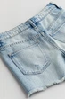 Шорти H&M 1221824 блакитний 146см - изображение 2