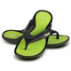 Шлепанцы Aqua Speed Riviera 495-38 чорний, салатовий 24 (5908217643643) - изображение 4